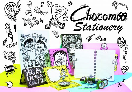 絶大な人気のイラストレーター Chocomooのpopでcuteなオリジナルイラストのステーショナリーの発売 Kawaii Planets カワイイプラネッツ